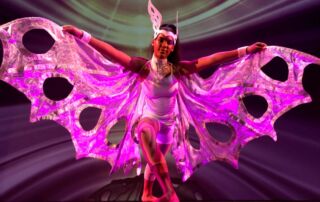 A Sydney Catholic Schools CaSPA student performing in the groundbreaking Triskelion dance film