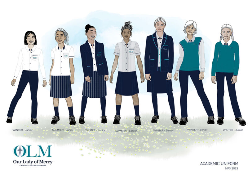 Uniform Our Lady of Mercy Catholic College Burraneer